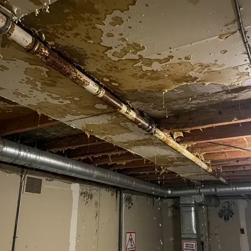 Ceiling Water Damage Repair in Velva, ND